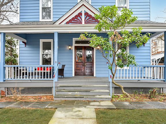 Intact original details outside... renovated inside...