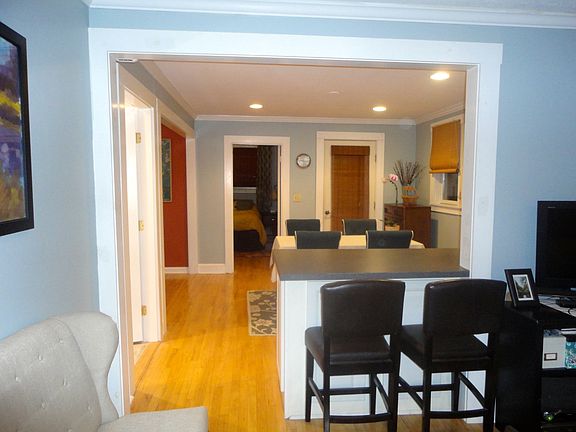 View of dining room from living room