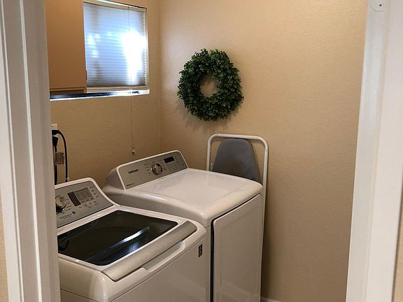 New washer and dryer.
