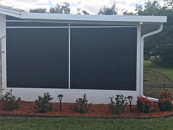 New screen room