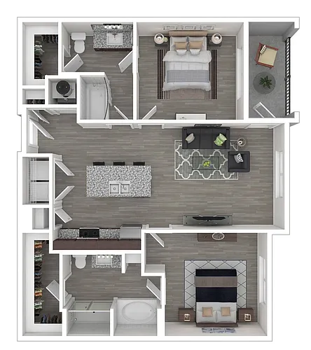 Floor plan The Cobalt