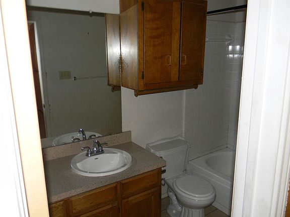 Bathroom View with upgraded sinks and countertop