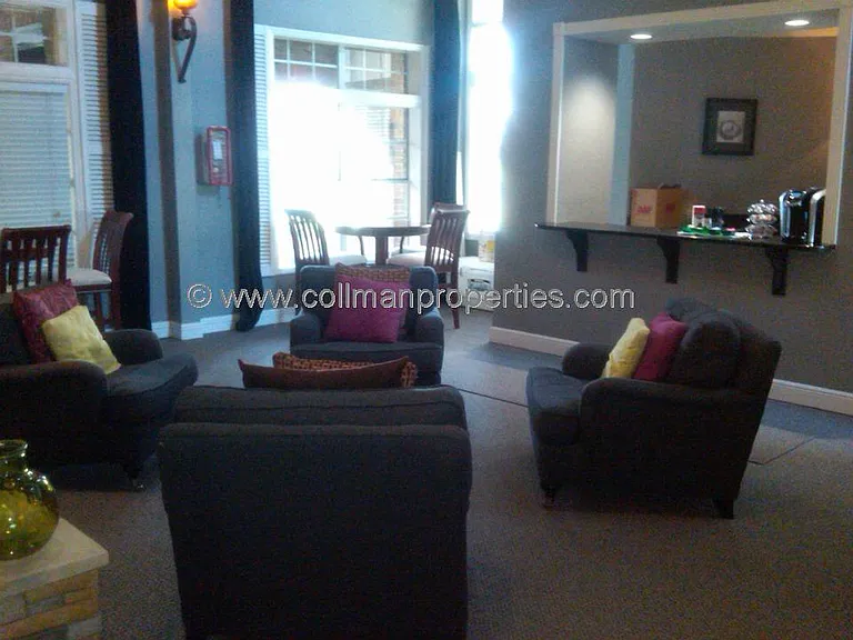 Clubhouse lounge