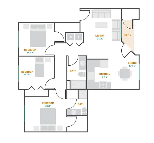 Floor plan 3X2