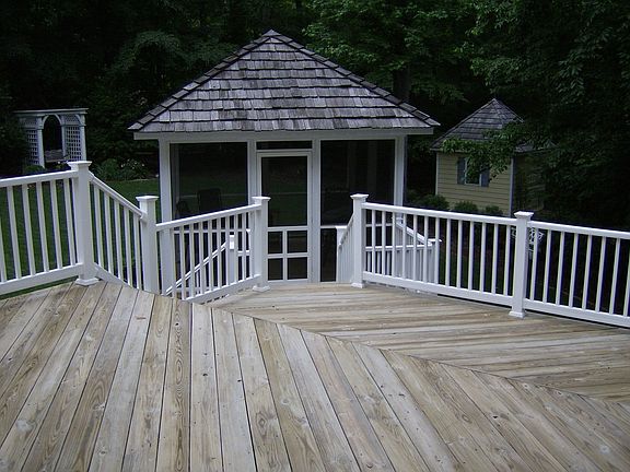 multi-level decking