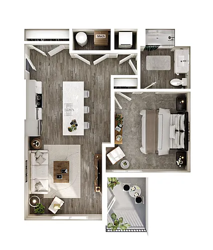 Floor plan The Grove