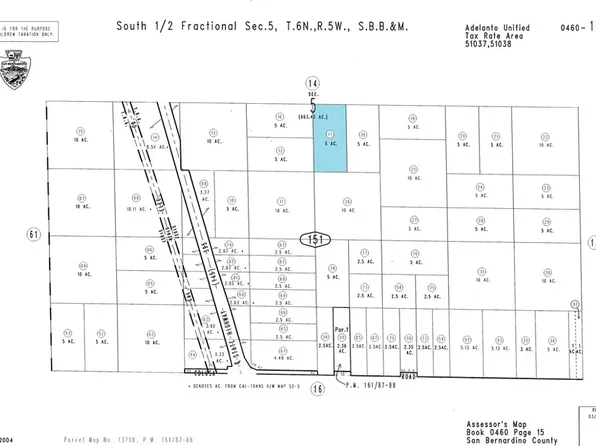 0 Near Bellflower St, Adelanto, CA 92301
