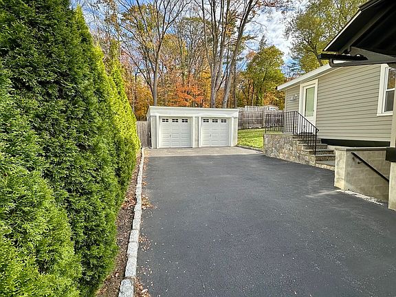 Driveway and private entrance