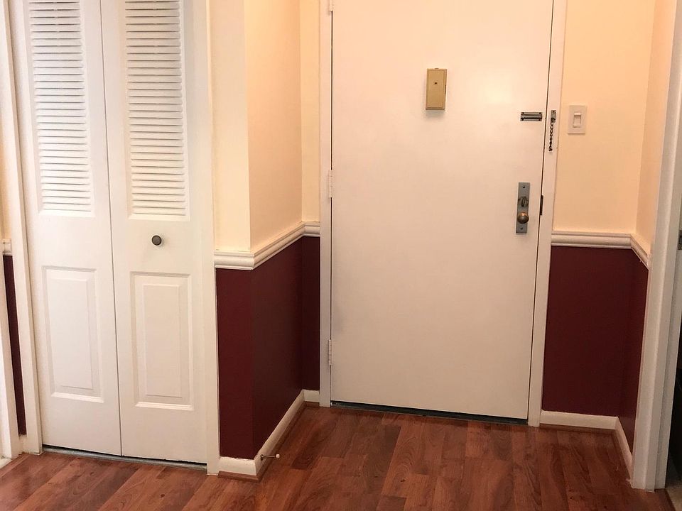 Condo Front Door and Linen Closet