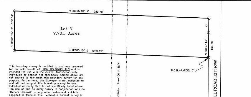 2nd image of LOT 7 Gilley Mill Rd