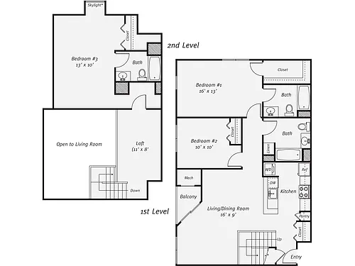 Floor plan C1LP
