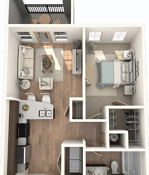 District at Medical Center Apartments — Photo 31