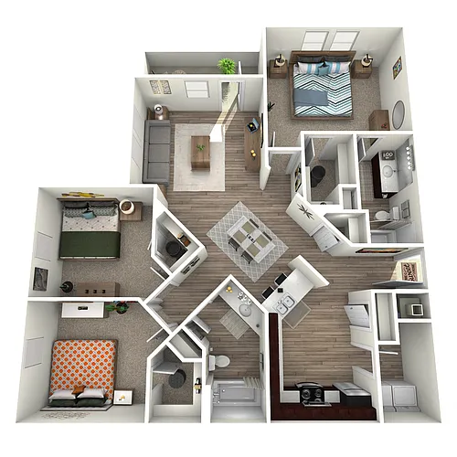 Floor plan Sawgrass