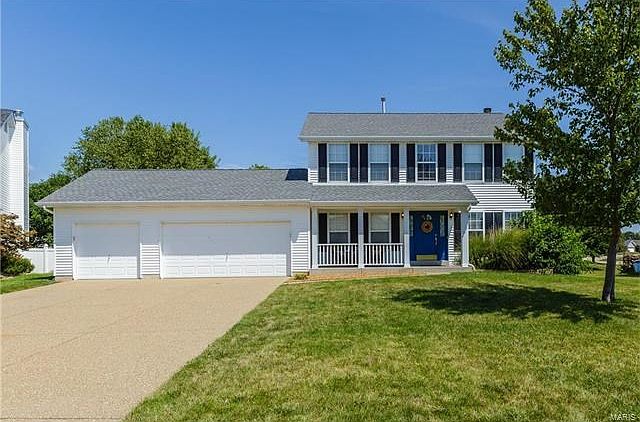 On a culdesac with 3 car garage.