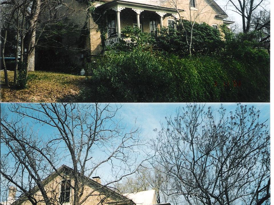 Historic home on 8th Street in Austin, Texas