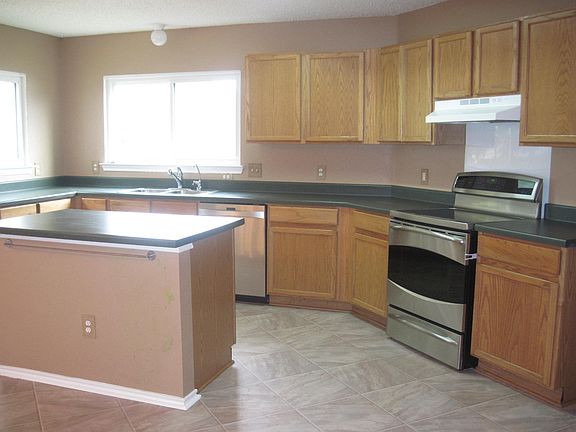 HUGE kitchen and island