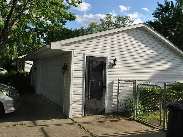 Garage entrance