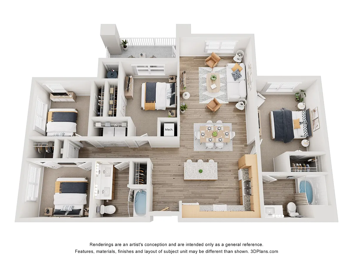 Floor plan 4A