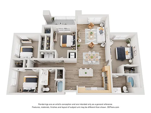Floor plan 4A