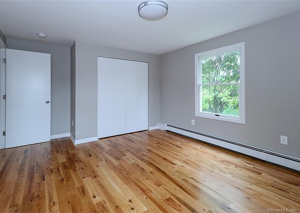 Bedroom with large closet