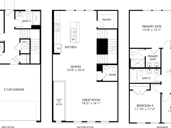 Jennings Plan, McFarland Farms Townhomes