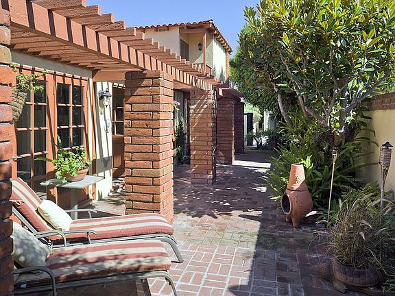 A different view of the courtyard