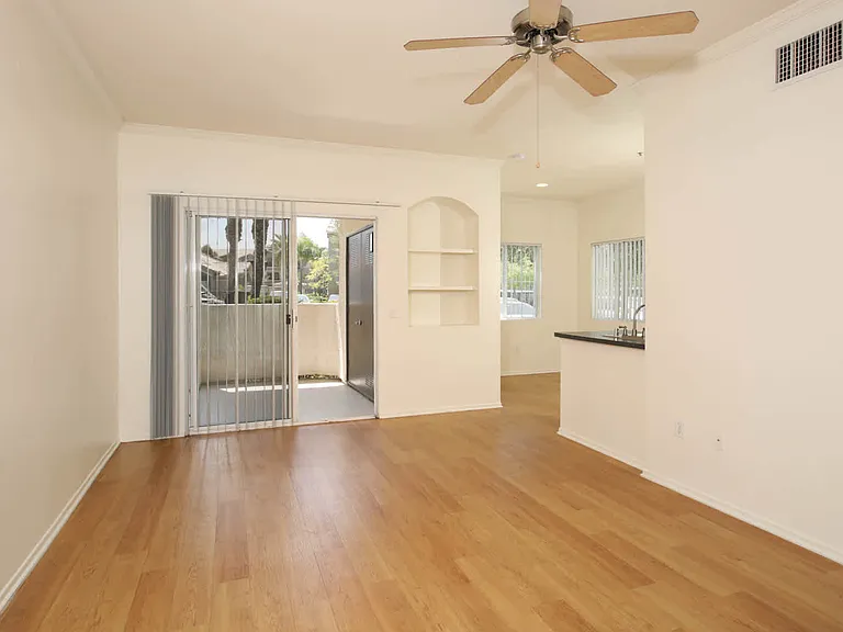 Living Room with Balcony and Hard Surface Flooring