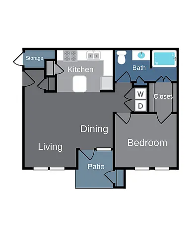 Floor plan The 715