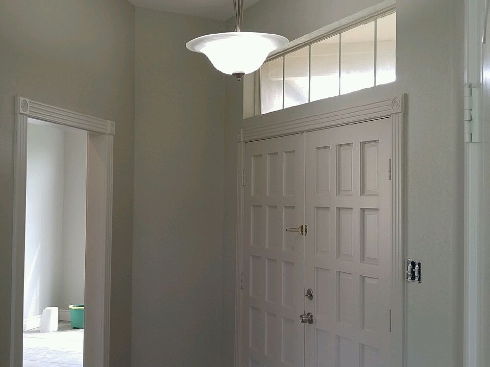 light filled front entry
