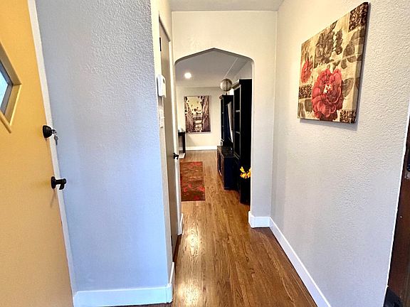 front entrance with coat closet