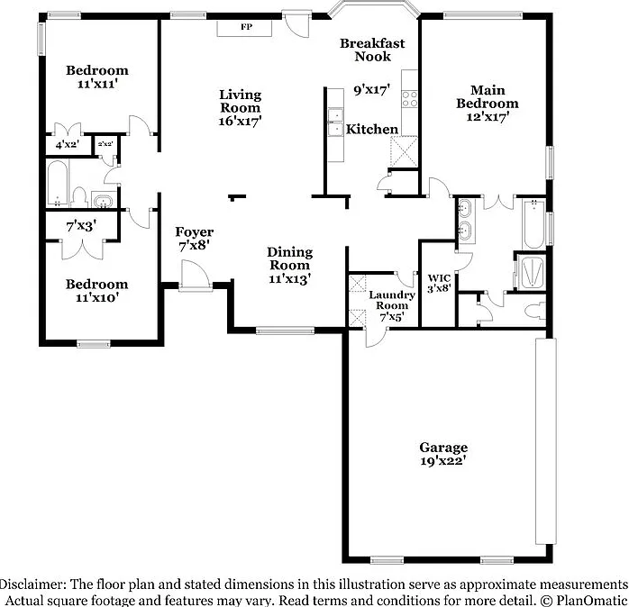 3 bed, 2.0 bath, 1540 sqft, $1,845 — Photo 2