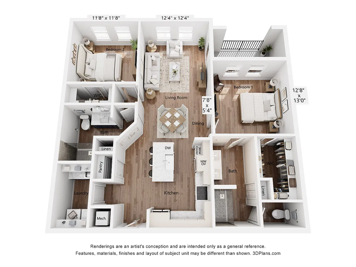 Floor plan B1
