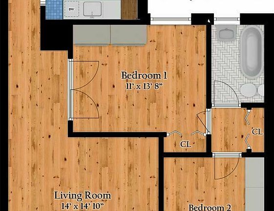 2nd image of 135 W 16th St #58