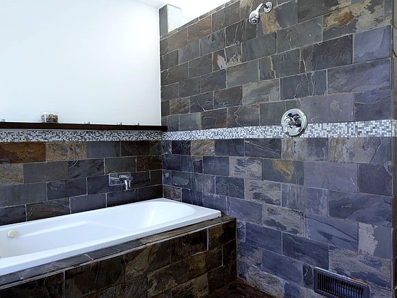 Master bath walk-in shower and tub