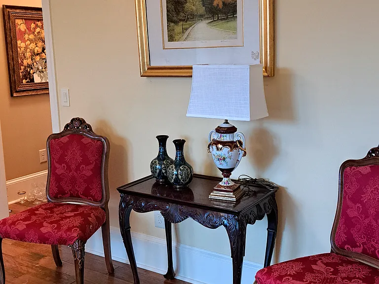 Interior wall of living room