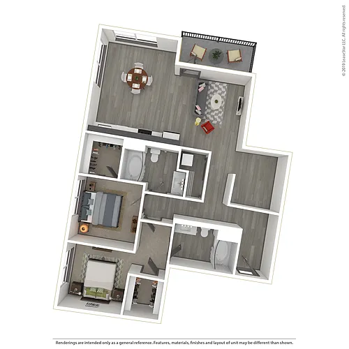 Floor plan Macadam A