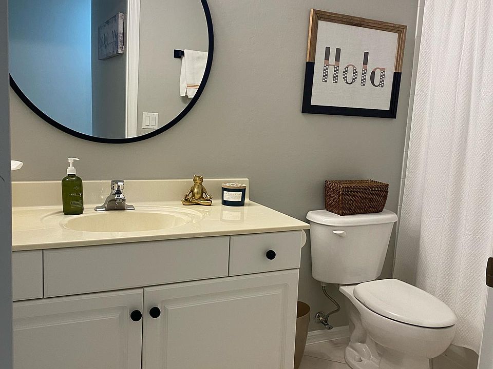 Remodeled guest bathroom