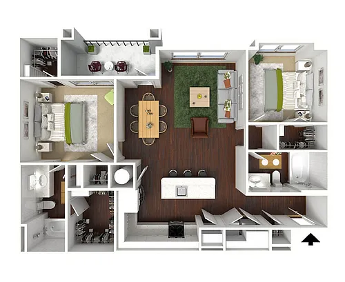 Floor plan Clayton