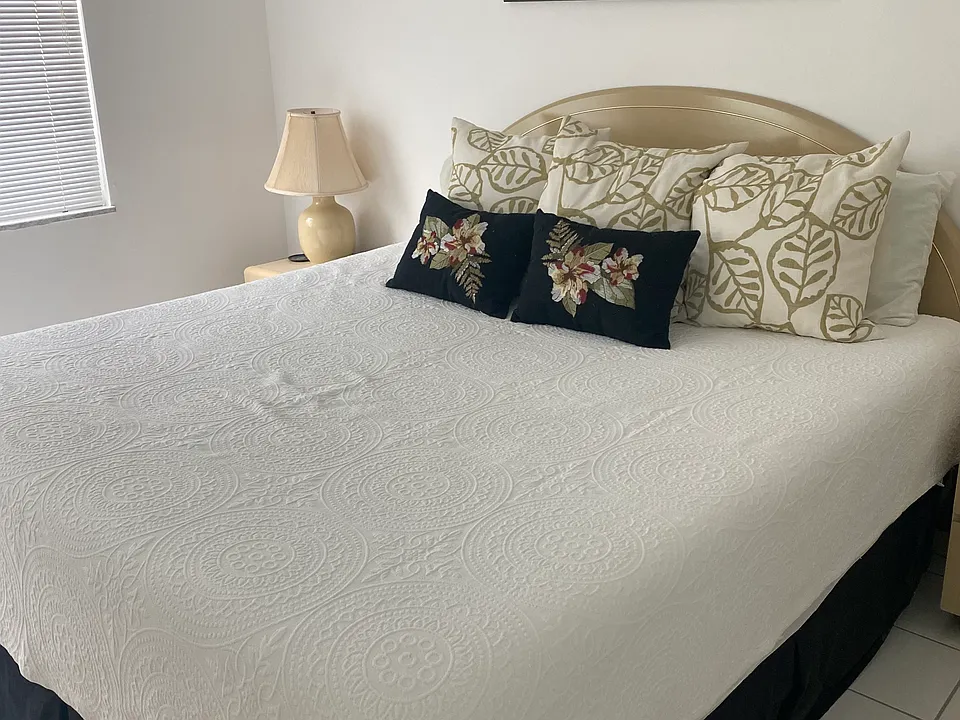 Master King Bed and Decor