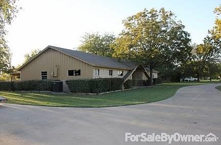 South side of house & partial front