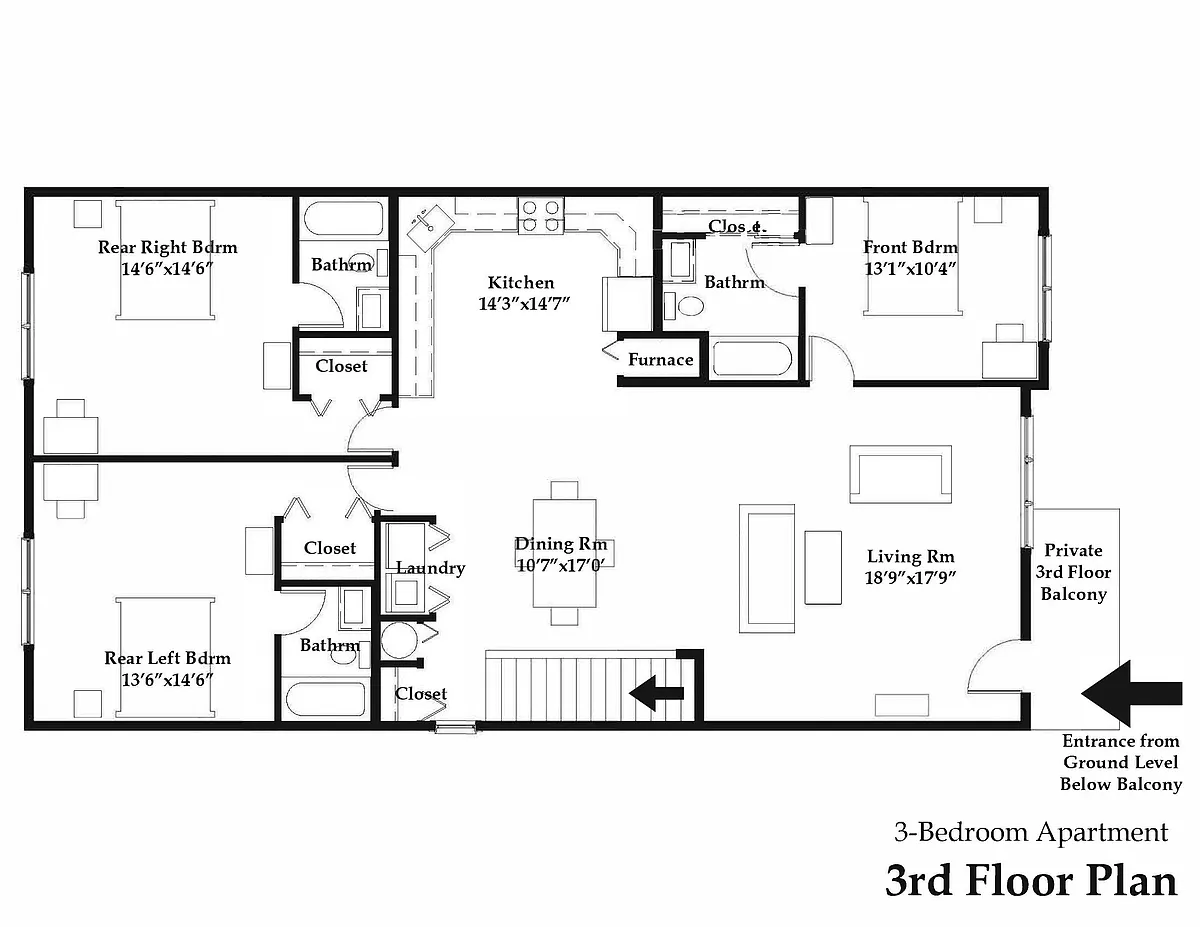 Floor plan Third Floor