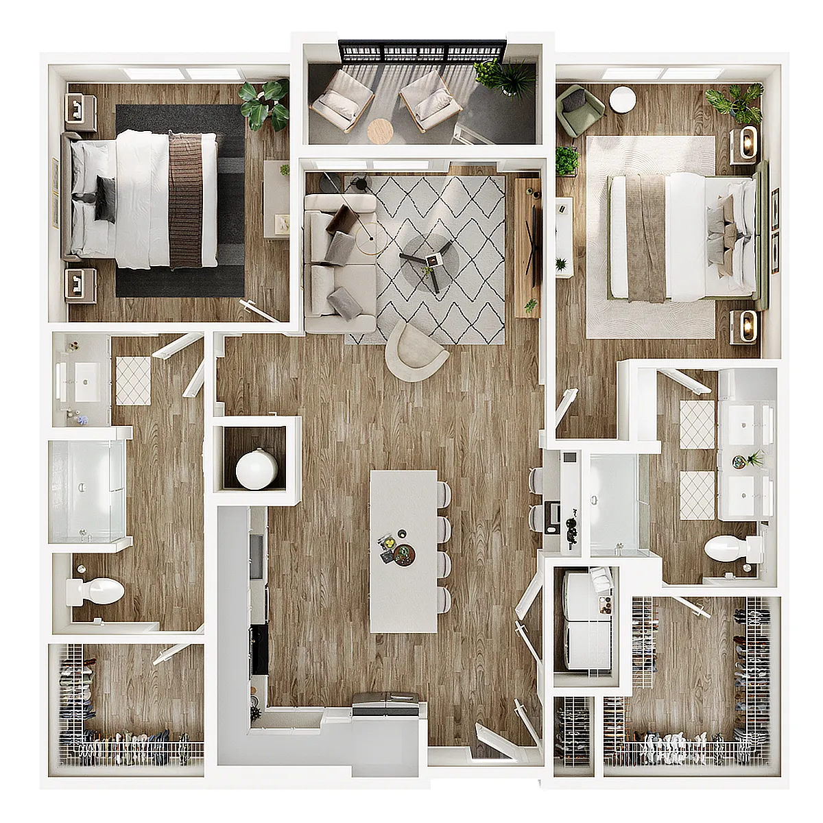 Floor plan B1