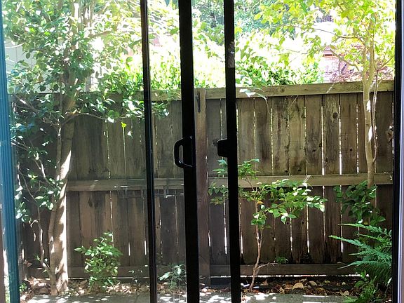 Patio off family room.