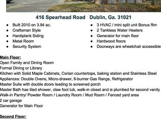 412 Spearhead Rd, Dublin, GA 31021