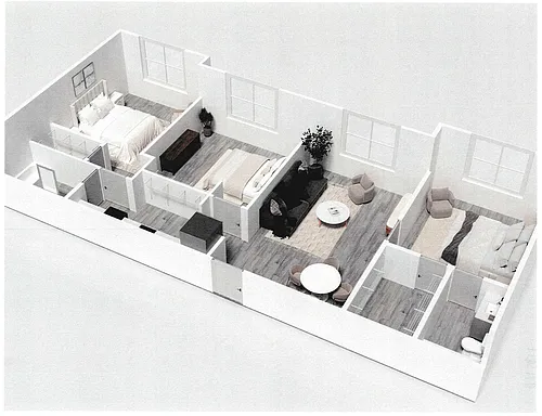 Floor plan Three Bedroom