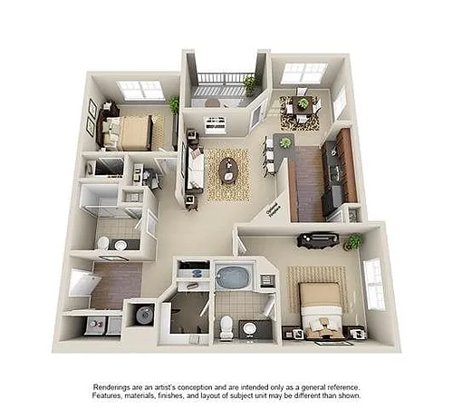 Floor plan Wateree | Renovated