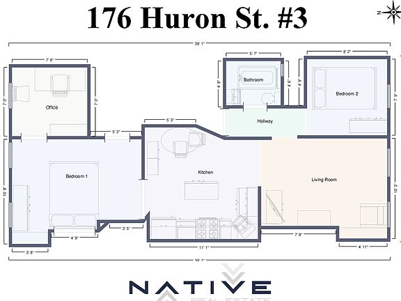 2nd image of 176 Huron St #3