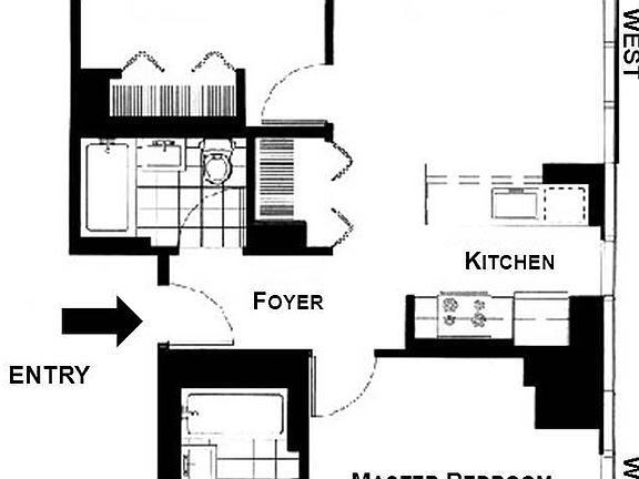 2nd image of 350 W 42nd St APT 12L