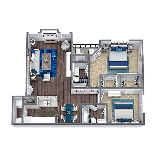 Floor plan B3