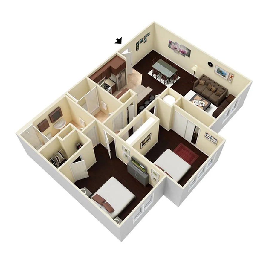 Floor plan B2